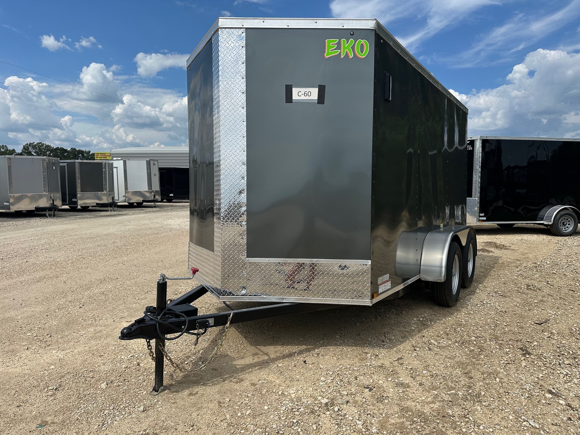 Arising EKO tandem axle enclosed cargo trailer C-60