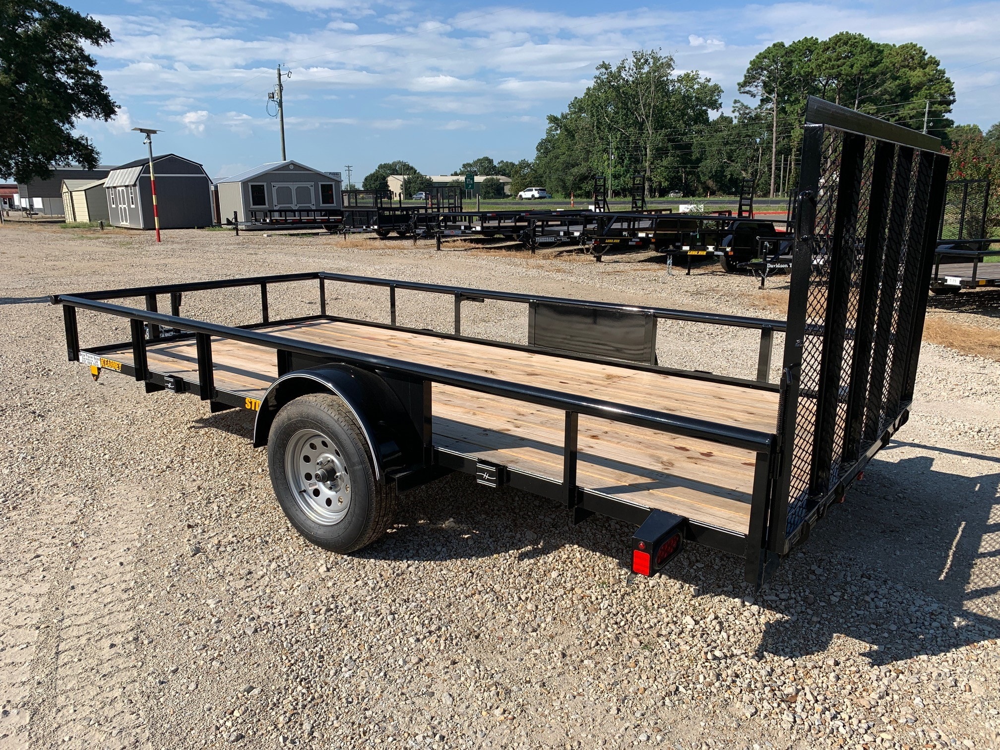 Kearney tandem axle utility trailer Lafayette Louisiana Delta Trailer Sales