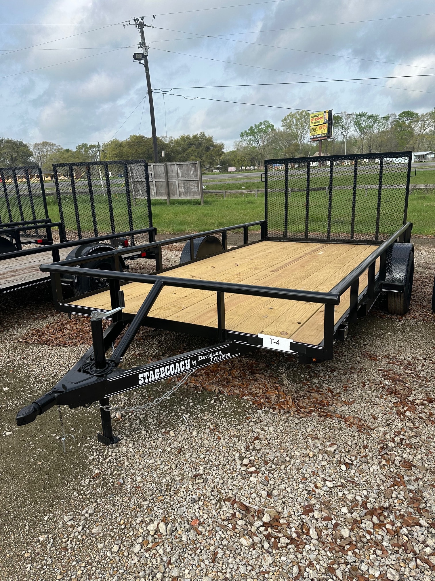 Davidson Stagecoach single axle utility trailer