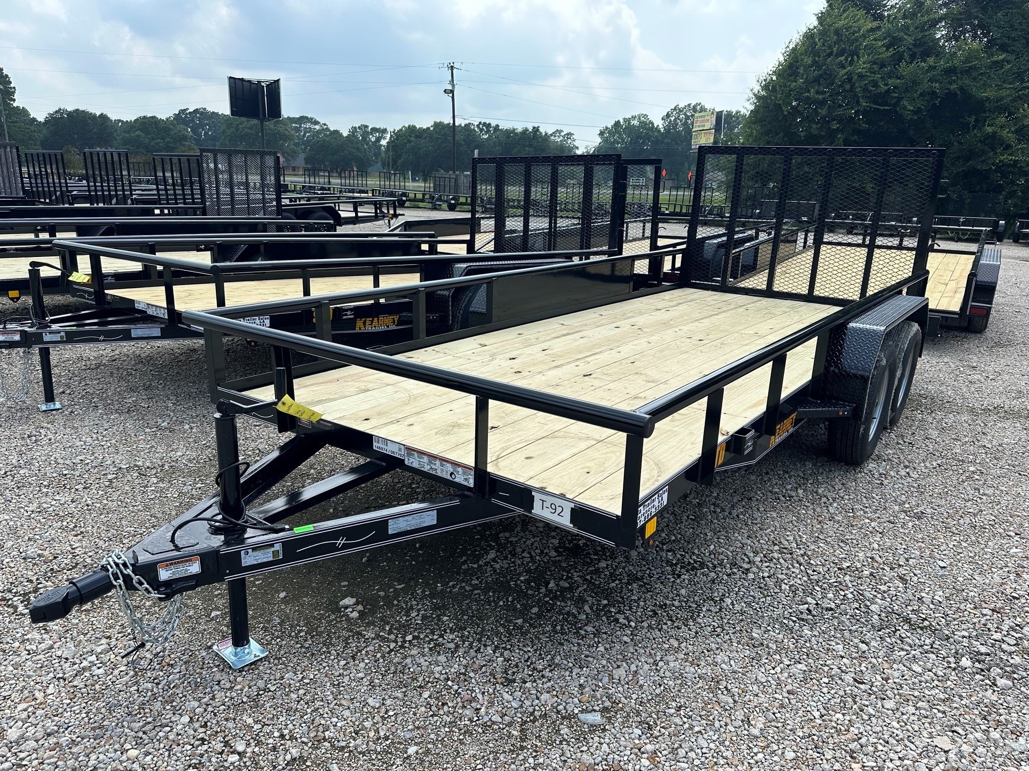 Kearney Trailers Double Axle Utility Trailers